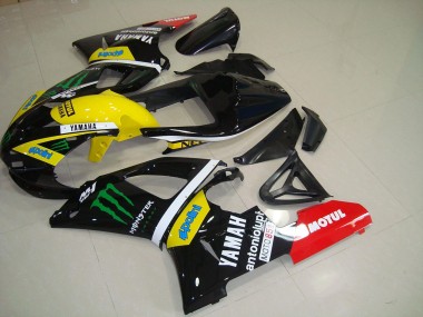 Jaune Monster Carénage Moto R1 2000-2001