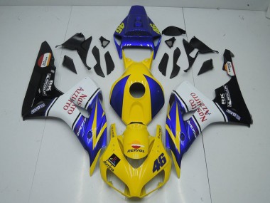 Jaune Nastro Carénage Moto CBR 1000 RR 2006-2007