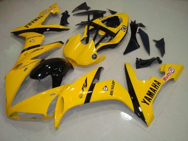 Jaune Noir Carénage Moto R1 2004-2006
