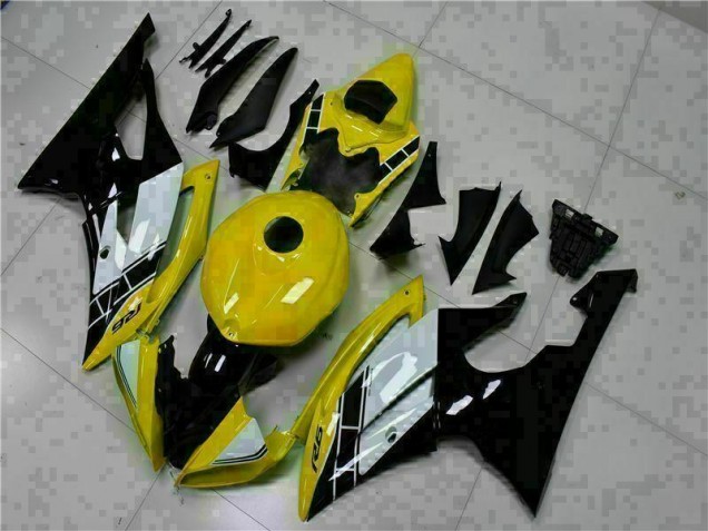Jaune Noir Carrosserie Moto R6 2008-2016
