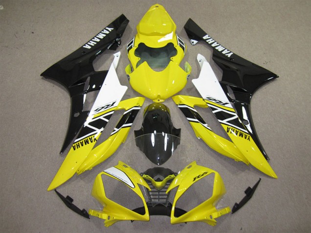 Jaune Noir Décalque Carénage Moto R6 2006-2007