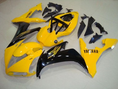 Jaune Noir Flamme Carénage Moto R1 2004-2006