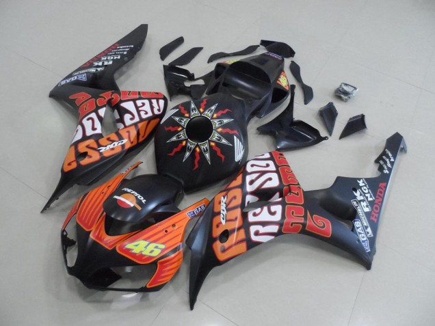 Matte Rossi Carénage Moto CBR 1000 RR 2006-2007