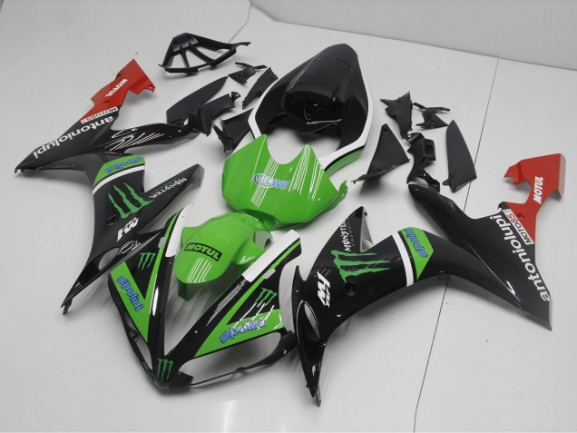 Monster Vert Carénage Moto R1 2004-2006 Monster Vert Carénage Moto R1 2004-2006