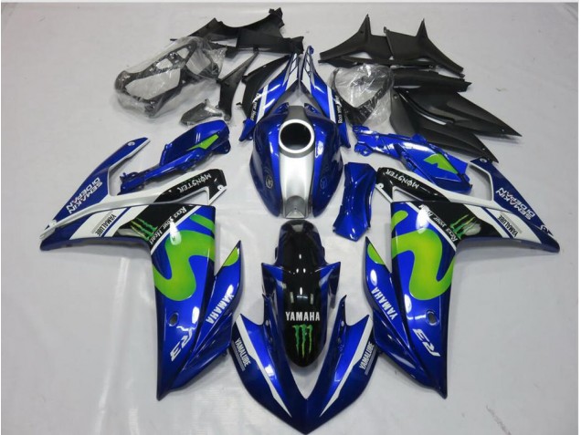 Movistar Carénage Moto R3 2015-2022 Movistar Carénage Moto R3 2015-2022