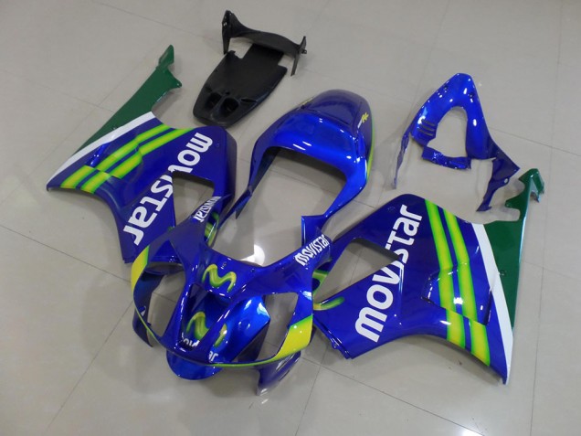 Movistar Carénage Moto VTR 1000 2000-2006 Movistar Carénage Moto VTR 1000 2000-2006