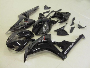 Noir Argent Carénage Moto CBR 1000 RR 2006-2007