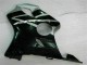 Noir Argent Carénage Moto CBR 600 F4i 2001-2003