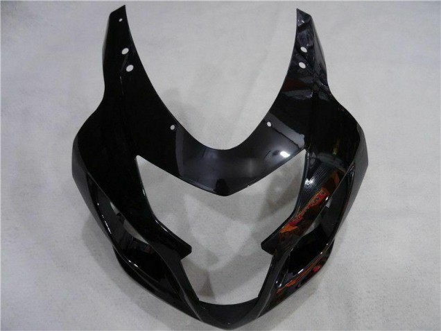 Noir Argent Carénage Moto GSXR 600 / 750 K4 2004-2005