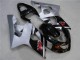 Noir Argent Carénage Moto GSXR 600 / 750 K4 2004-2005