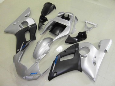 Noir Argent Carénage Moto R6 1998-2002