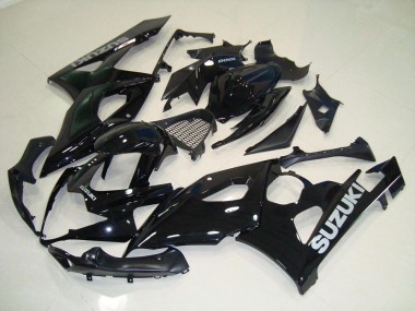 Noir Argent Décalque Carénage Moto GSXR 1000 K5 2005-2006