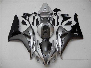 Noir Argent Gris Carénage Moto CBR 1000 RR 2006-2007