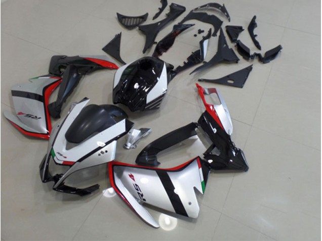 Noir Argent Rouge Carénages Moto RS4 50 125 2011-2018