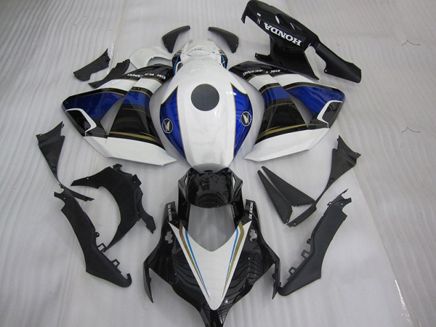 Noir Blanc Bleu Carénage Moto CBR 1000 RR 2004-2005 Noir Blanc Bleu Carénage Moto CBR 1000 RR 2004-2005