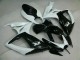 Noir Blanc Carénage Moto GSXR 600 / 750 K6 2006-2007