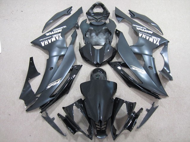 Noir Blanc Carénage Moto R6 2008-2016 Noir Blanc Carénage Moto R6 2008-2016