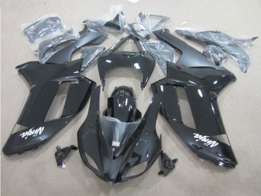 Noir Blanc Carénage Moto ZX6R 2007-2008