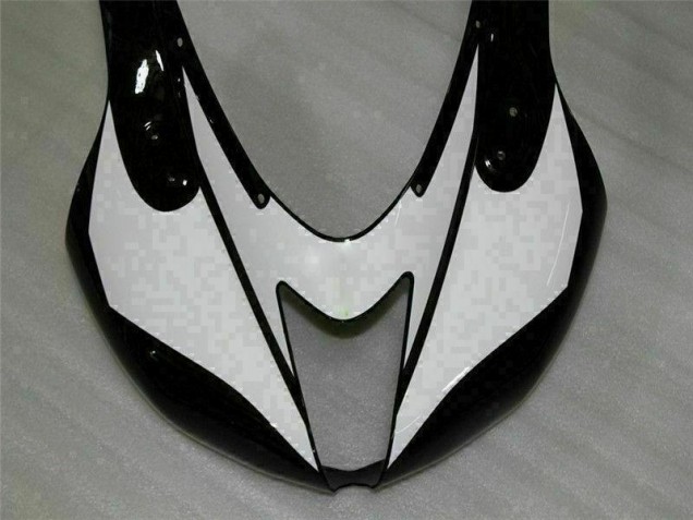 Noir Blanc Carénages Moto ZX6R 2007-2008