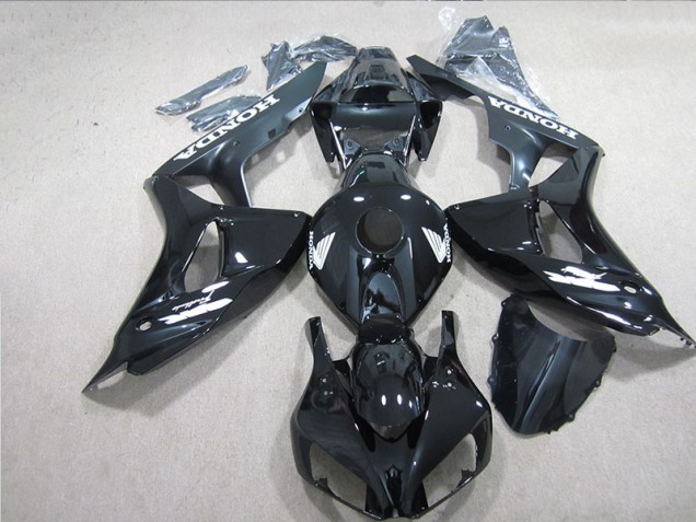 Noir Blanc Décalque Carénage Moto CBR 1000 RR 2006-2007