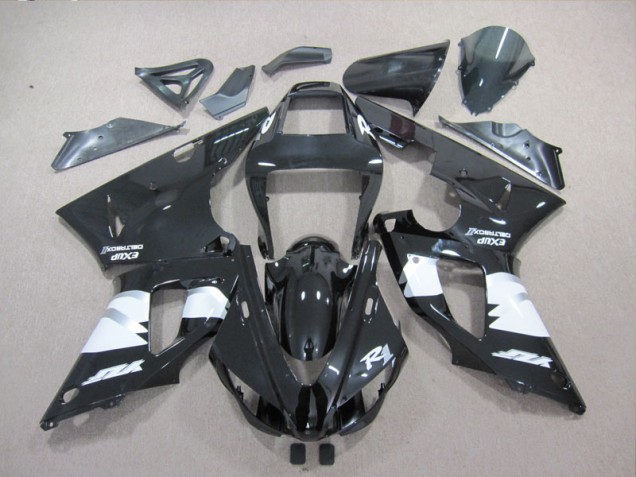 Noir Blanc Décalque Carénage Moto R1 1998-1999