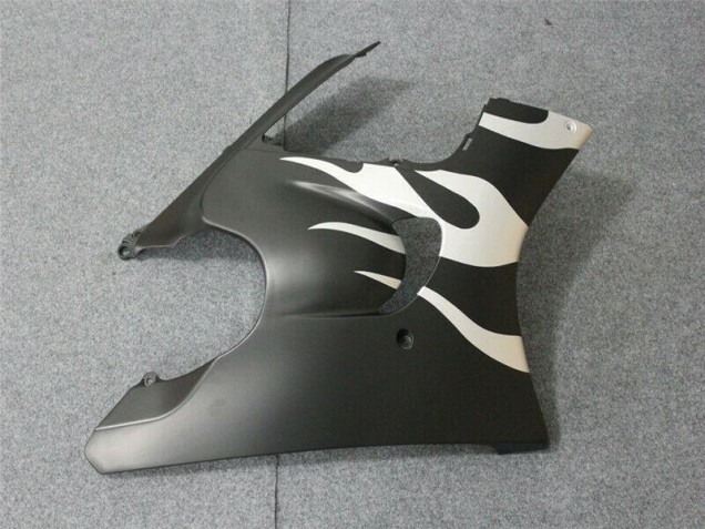 Noir Blanc Flamme Carénage Moto CBR 600 F3 1995-1998 Noir Blanc Flamme Carénage Moto CBR 600 F3 1995-1998
