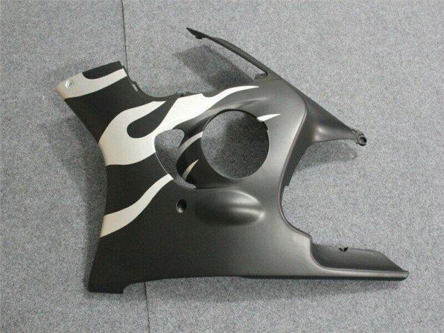 Noir Blanc Flamme Carénage Moto CBR 600 F3 1995-1998 Noir Blanc Flamme Carénage Moto CBR 600 F3 1995-1998