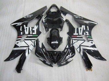 Noir Blanc Motul Fiat Carénage Moto R6 2006-2007