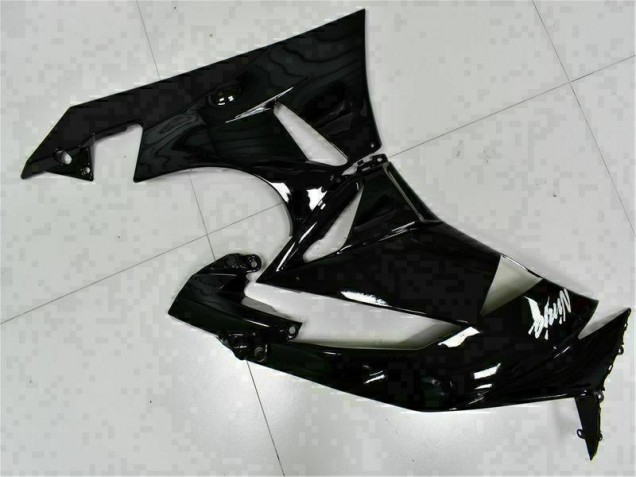 Noir Blanc Ninja Carénage Moto ZX6R 2009-2012 Noir Blanc Ninja Carénage Moto ZX6R 2009-2012