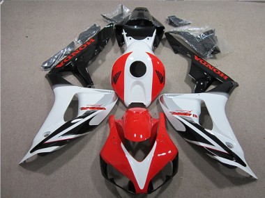Noir Blanc Rouge Fireblade Carénage Moto CBR 1000 RR 2006-2007