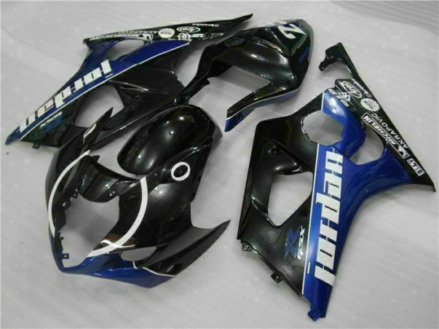 Noir Bleu Carénage Moto GSXR 1000 K3 2003-2004 Noir Bleu Carénage Moto GSXR 1000 K3 2003-2004