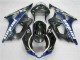 Noir Bleu Carénage Moto GSXR 1000 K3 2003-2004 Noir Bleu Carénage Moto GSXR 1000 K3 2003-2004
