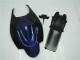 Noir Bleu Carénage Moto GSXR 600 / 750 K6 2006-2007 Noir Bleu Carénage Moto GSXR 600 / 750 K6 2006-2007