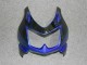 Noir Bleu Carénages Moto EX250 2008-2012 Noir Bleu Carénages Moto EX250 2008-2012