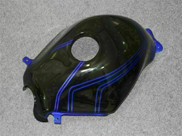 Noir Bleu Carénages Moto EX250 2008-2012 Noir Bleu Carénages Moto EX250 2008-2012