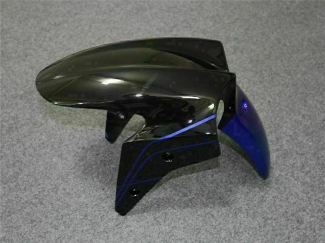 Noir Bleu Carénages Moto EX250 2008-2012 Noir Bleu Carénages Moto EX250 2008-2012