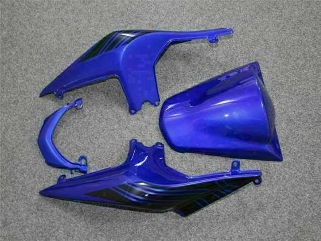 Noir Bleu Carénages Moto EX250 2008-2012 Noir Bleu Carénages Moto EX250 2008-2012