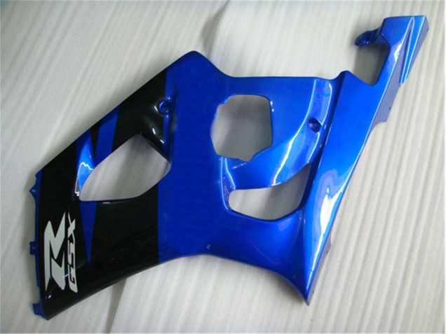 Noir Bleu Carénages Moto GSXR 1000 K3 2003-2004 Noir Bleu Carénages Moto GSXR 1000 K3 2003-2004