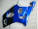 Noir Bleu Carénages Moto GSXR 1000 K3 2003-2004 Noir Bleu Carénages Moto GSXR 1000 K3 2003-2004