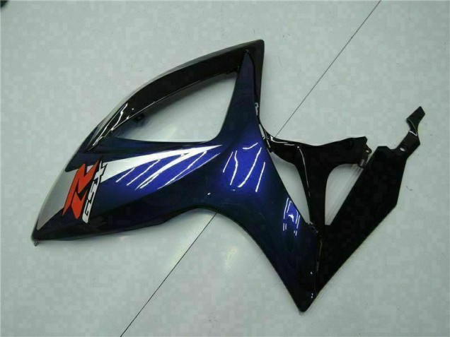 Noir Bleu Carrosserie Moto GSXR 600 / 750 K6 2006-2007 Noir Bleu Carrosserie Moto GSXR 600 / 750 K6 2006-2007