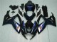 Noir Bleu Carrosserie Moto GSXR 600 / 750 K6 2006-2007 Noir Bleu Carrosserie Moto GSXR 600 / 750 K6 2006-2007