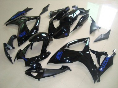 Noir Bleu Décalque Carénage Moto GSXR 750 K6 2006-2007