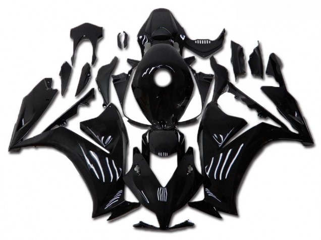 Noir Brillant Carénage Moto CBR 1000 RR 2012-2016 Noir Brillant Carénage Moto CBR 1000 RR 2012-2016