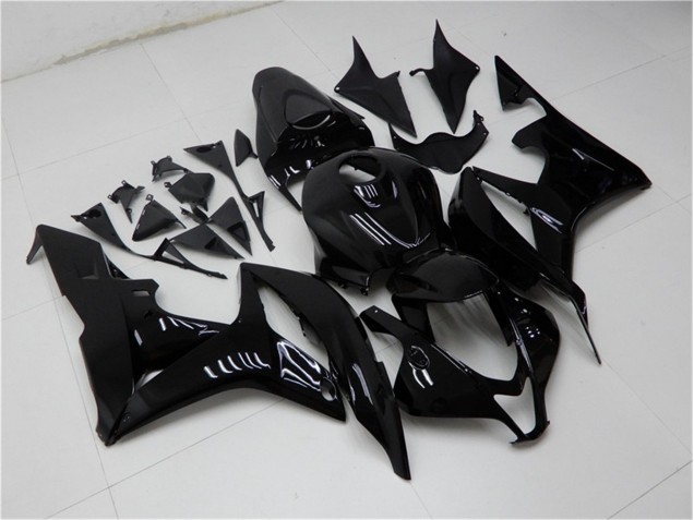 Noir Brillant Carénage Moto CBR 600 RR 2007-2008 Noir Brillant Carénage Moto CBR 600 RR 2007-2008