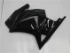 Noir Brillant Carénage Moto EX250 2008-2012
