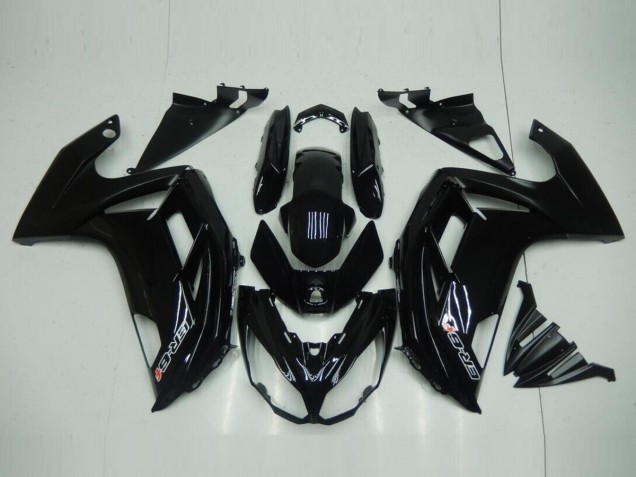 Noir Brillant Carénage Moto EX650 2012-2016