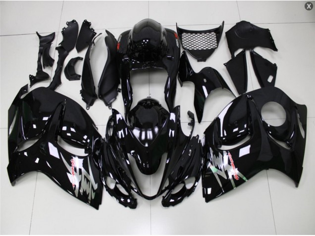 Noir Brillant Carénage Moto GSXR 1300 Hayabusa 2008-2019