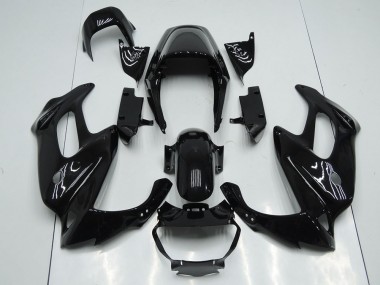 Noir Brillant Carénage Moto VTR 1000 F 1997-2005