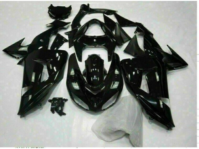 Noir Brillant Carénage Moto ZX10R 2006-2007 Noir Brillant Carénage Moto ZX10R 2006-2007