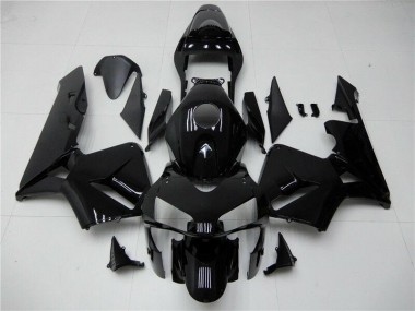 Noir Brillant Carénages Moto CBR 600 RR 2003-2004